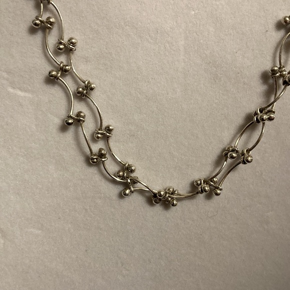 925 stamped chokers 2 share one approximately 14” - Picture 2 of 6